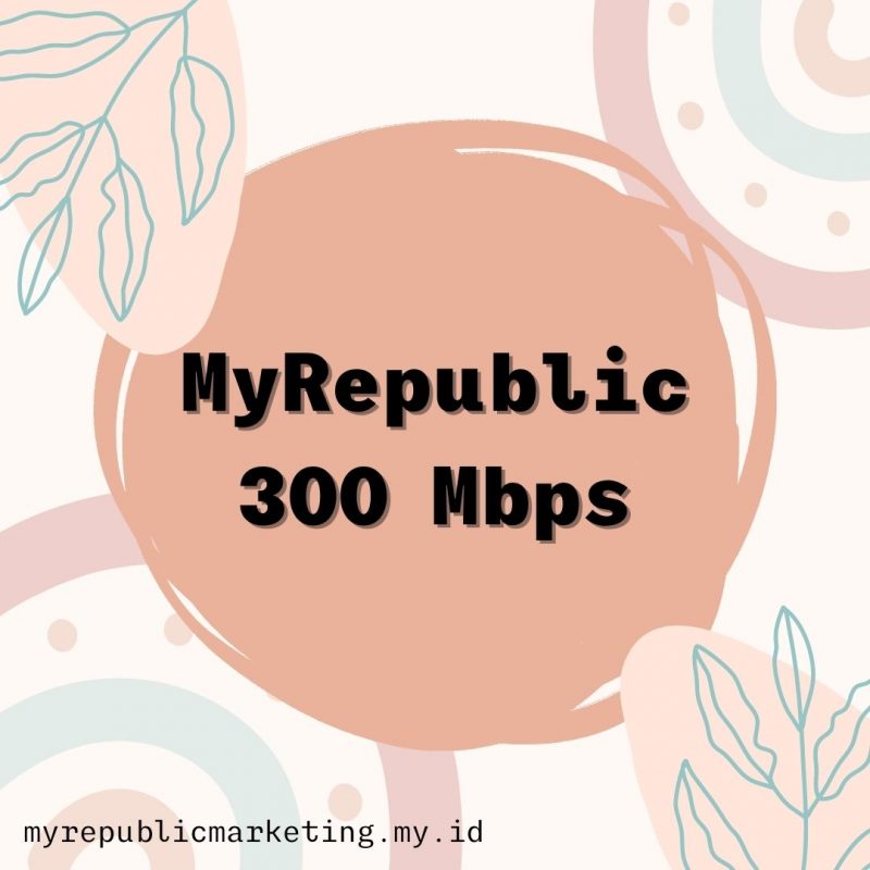 MyRepublic 300 Mbps