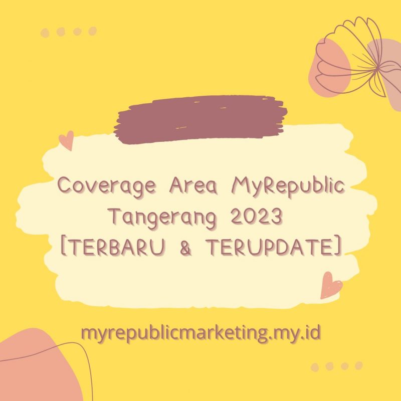 Coverage Area MyRepublic Tangerang