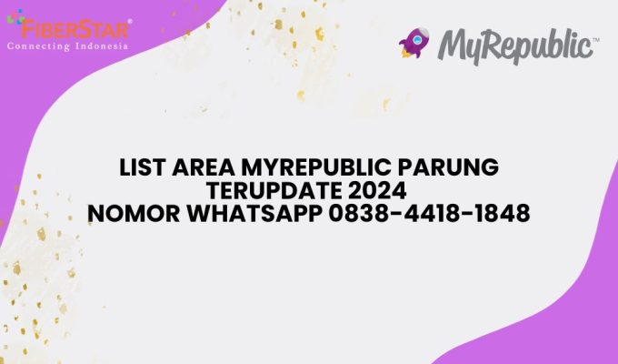 List Area MyRepublic Parung