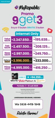 Harga Paket WIFI MyRepublic